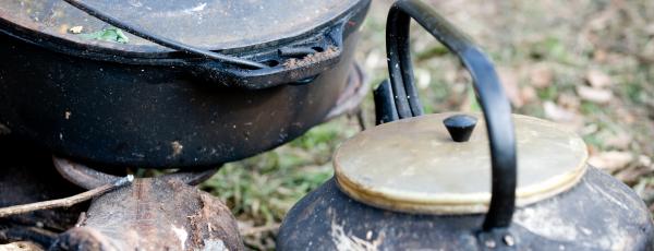 kettle on the fire